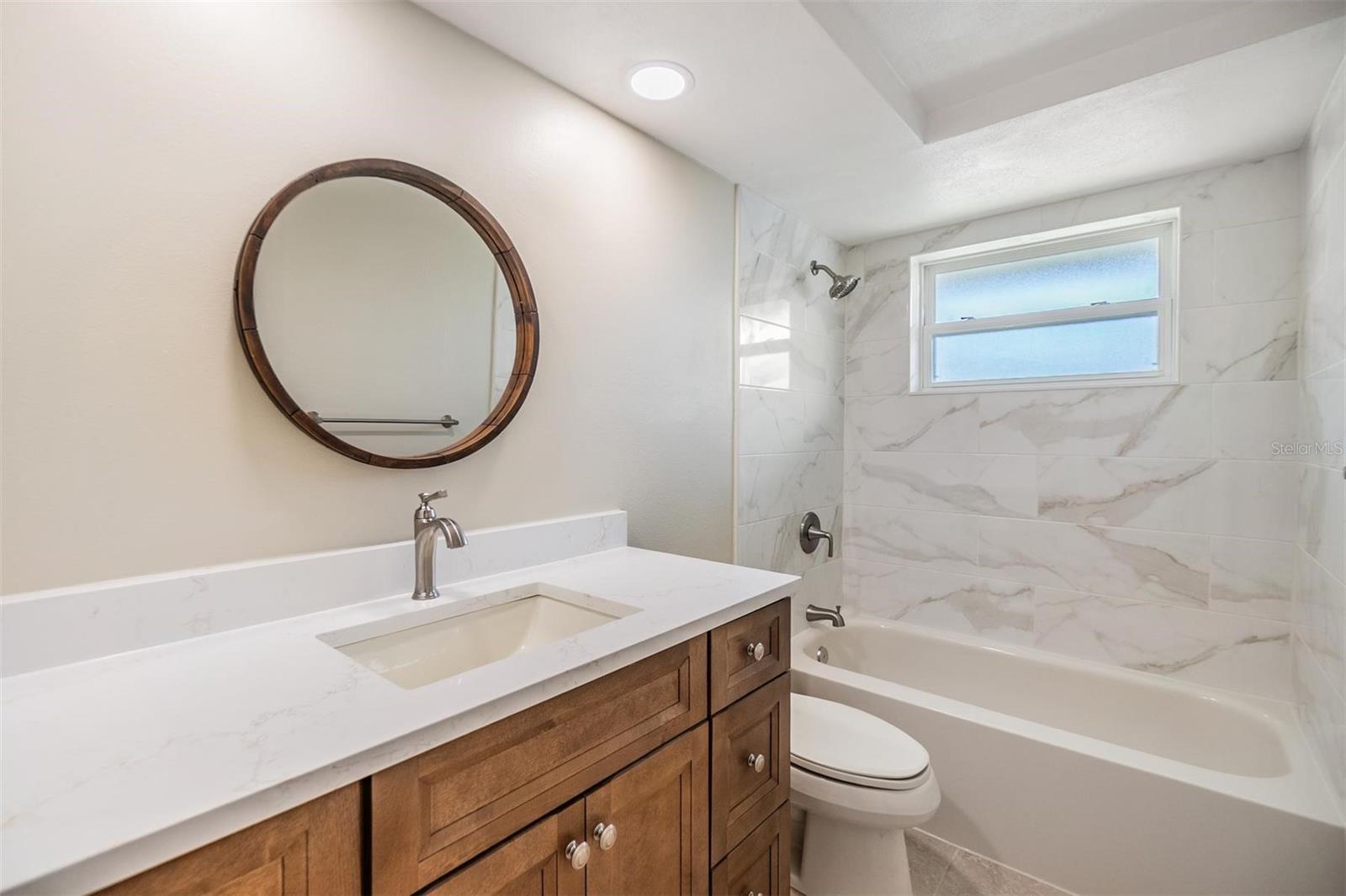 new vanity, updated bathroom
