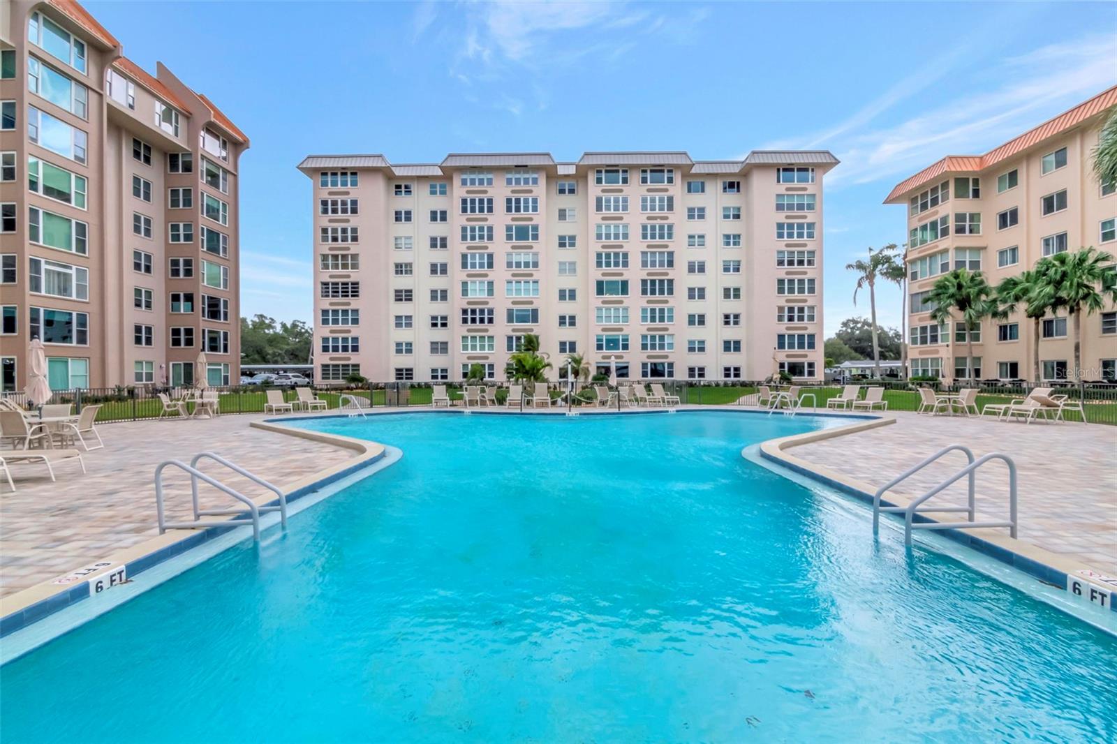 Heared Pool looking towards Building 632