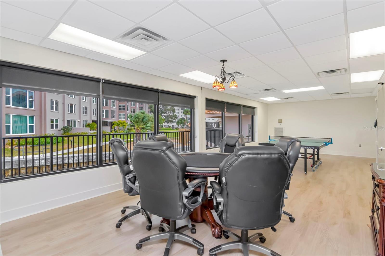 Recreation room located in the Waterfront Clubhouse