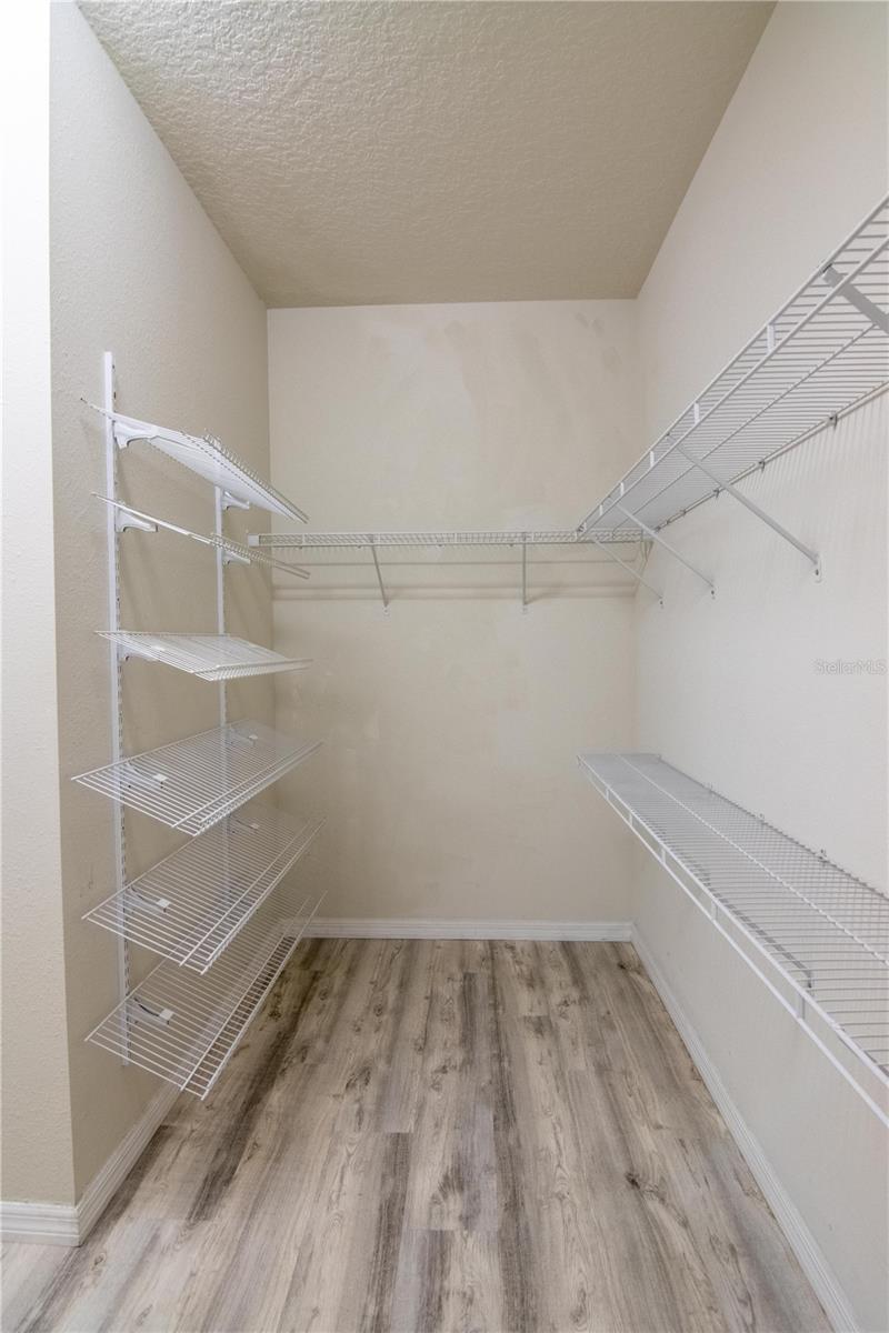 Primary Walk-In Closet