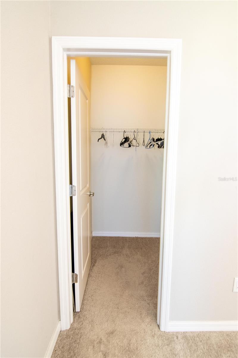 Bedroom 3 Walk-In Closet
