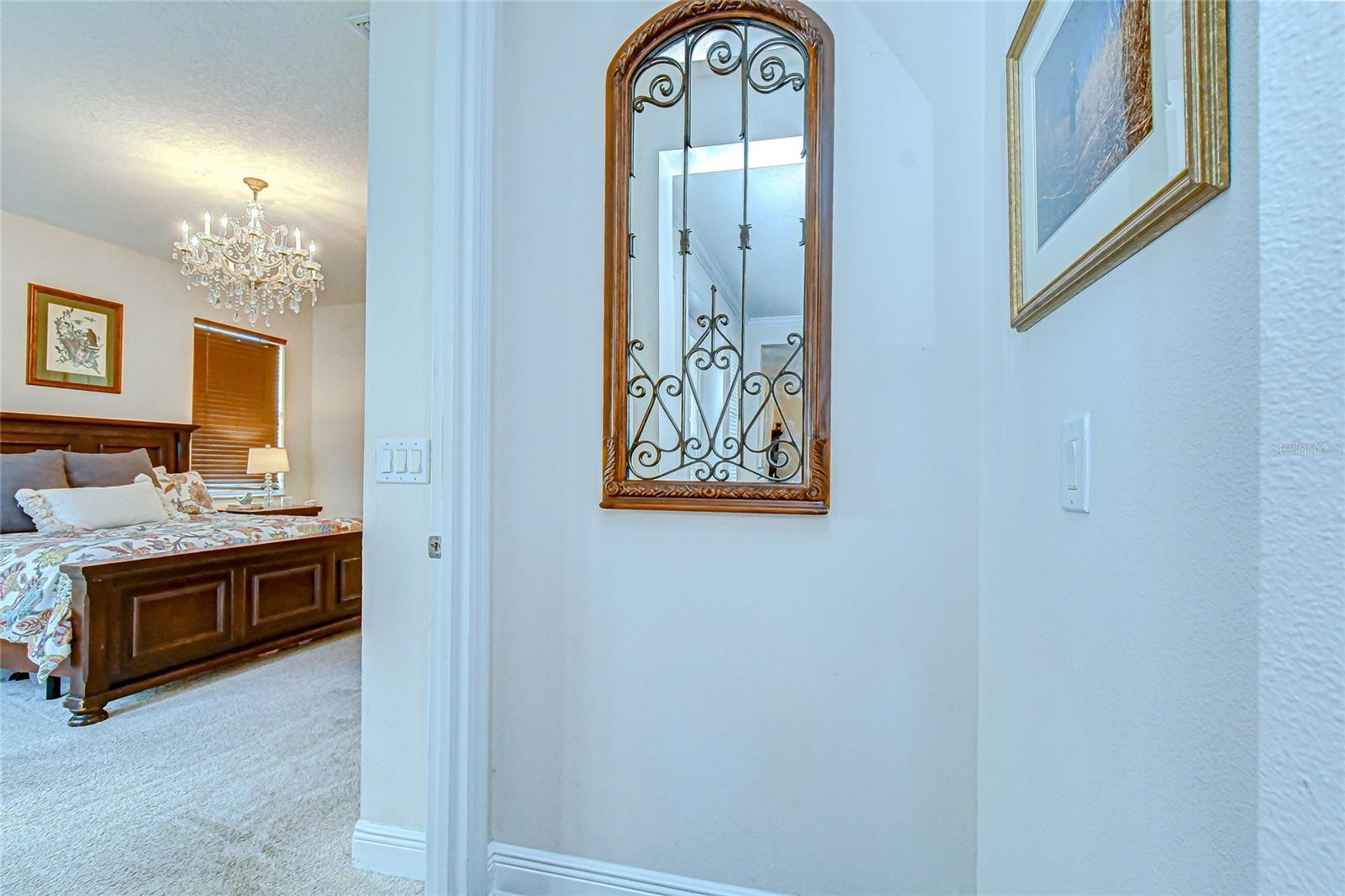 Entry into Primary Bedroom