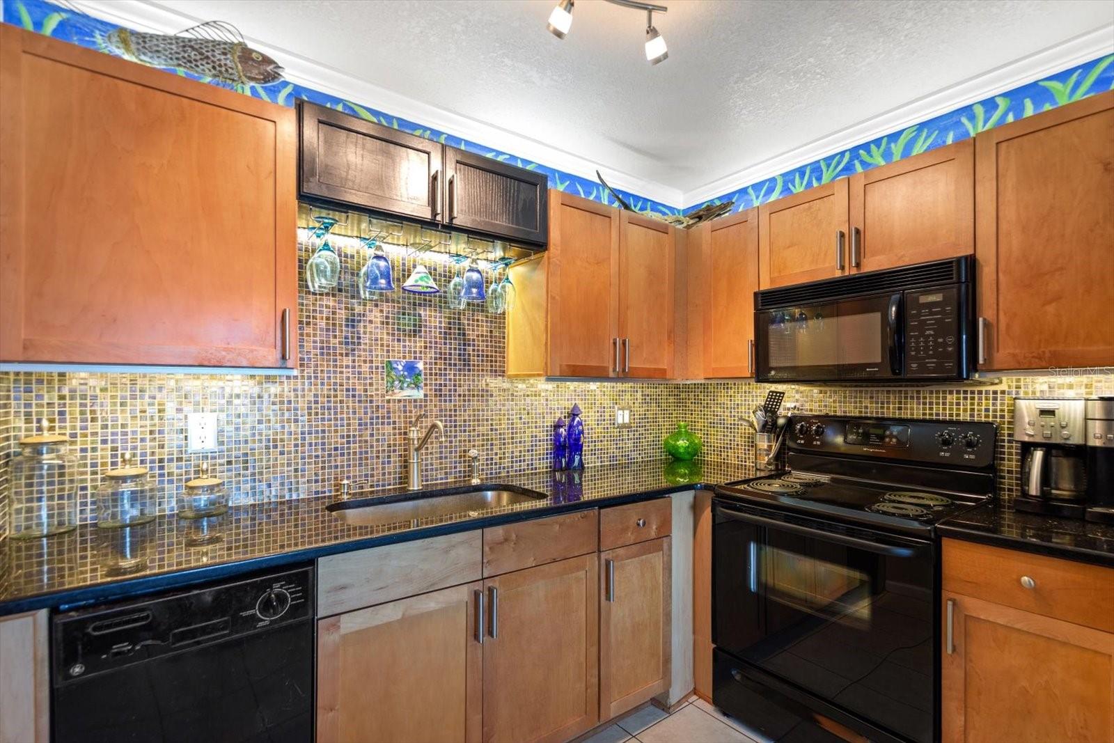 Sparkly beach inspired kitchen