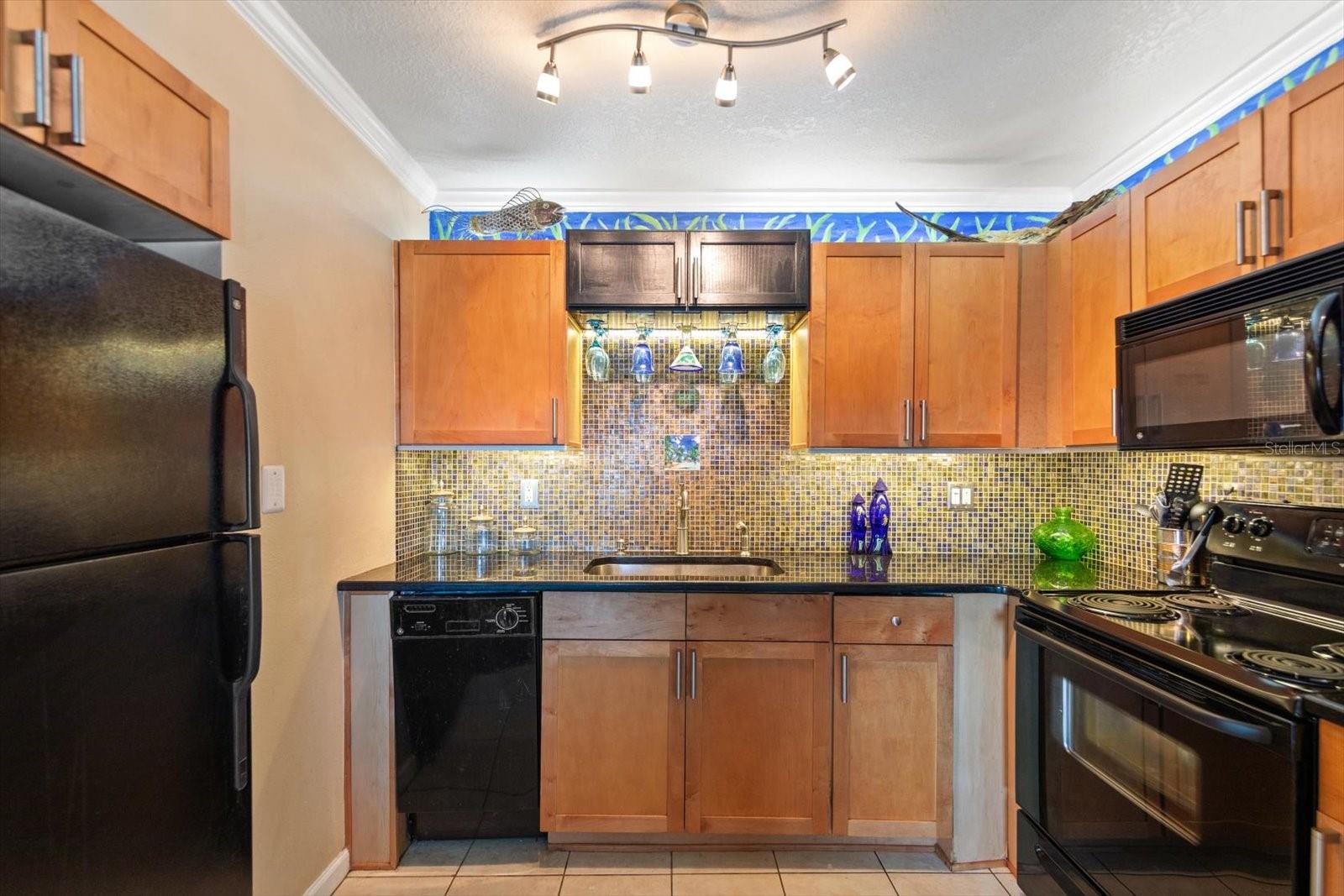 Gorgeous granite countertops
