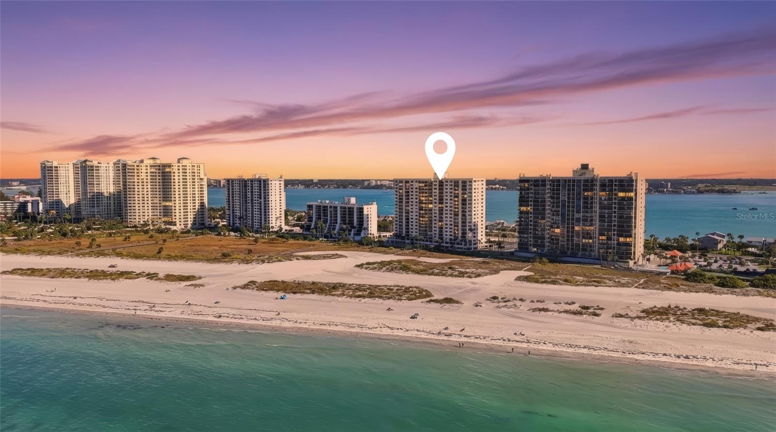 Ariial - Breathtaking Sand Key - Clearwater Beach and the Intracoastal waterways
