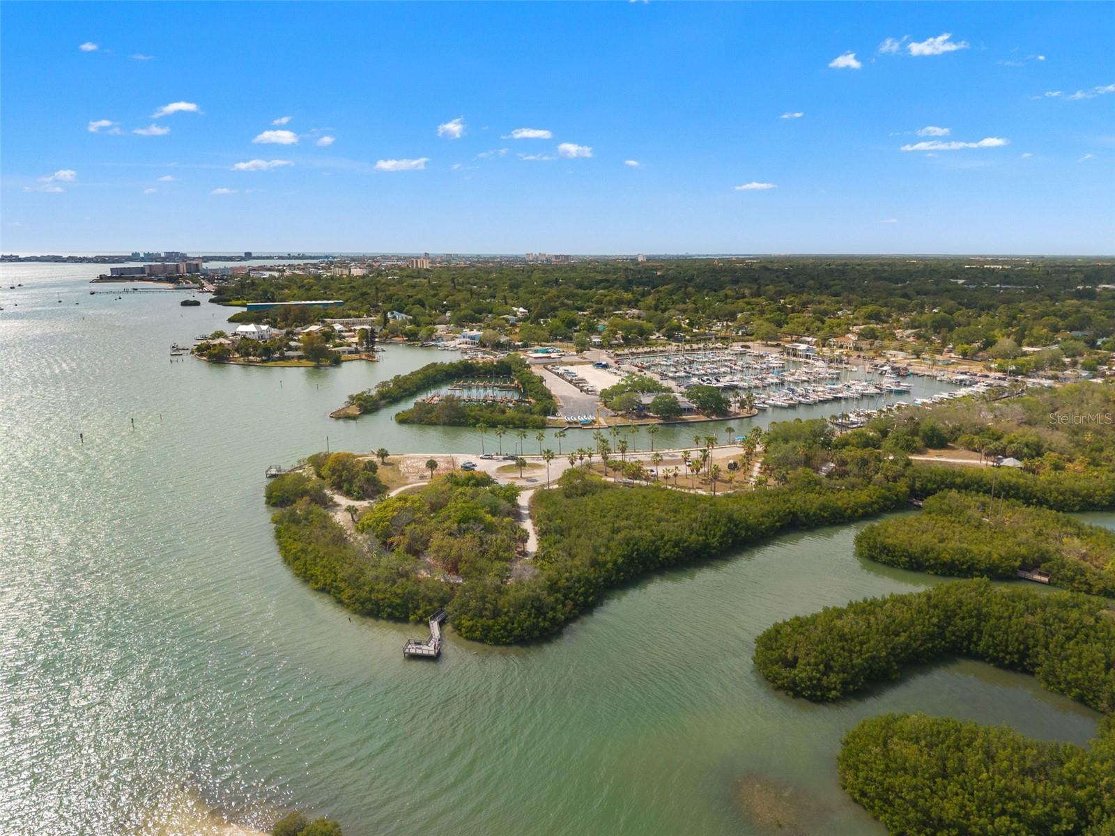 Gulfport Marina and Clam Bayou preserve/trail