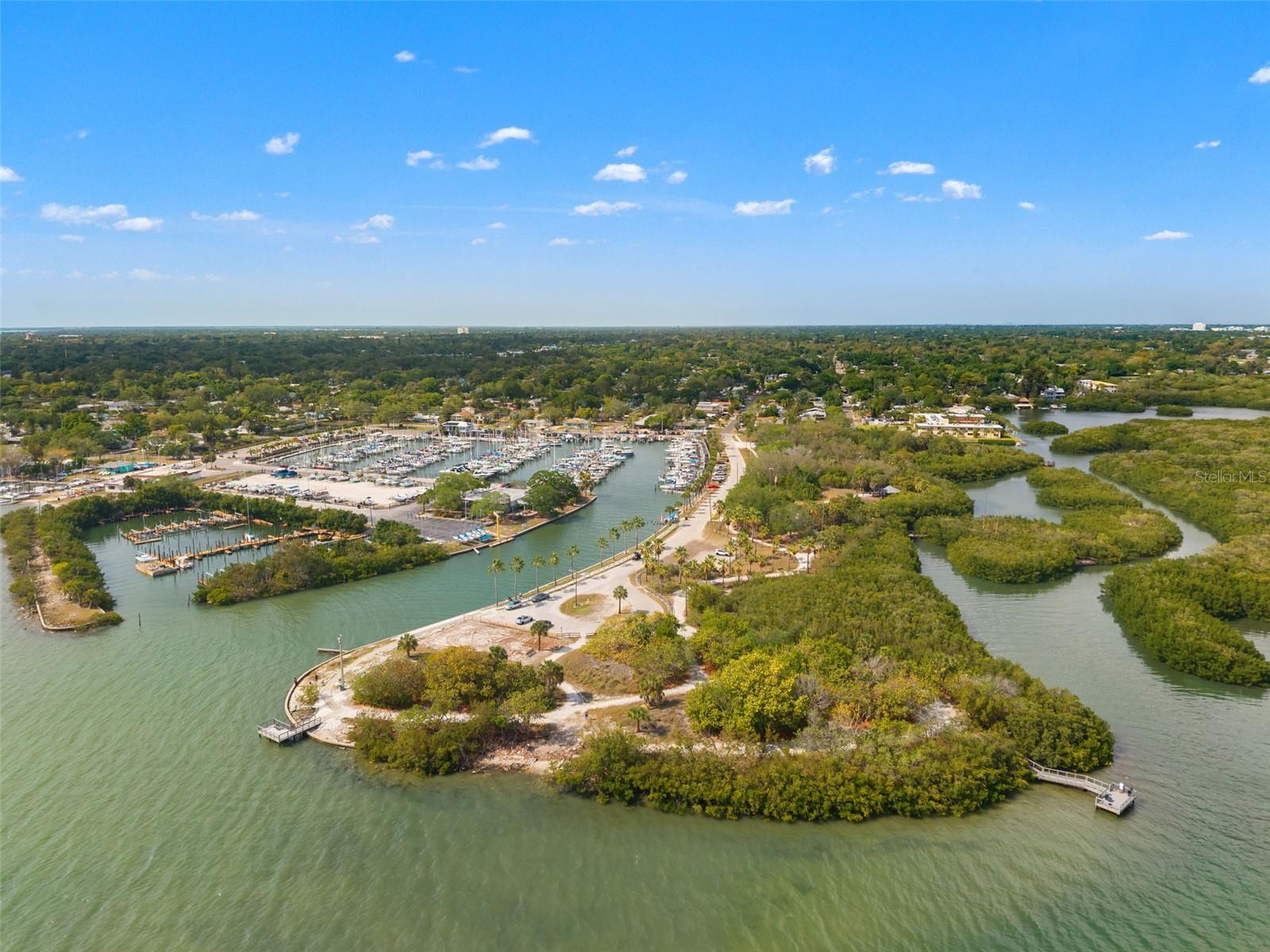 Gulfport Marina and Clam Bayou preserve/trail