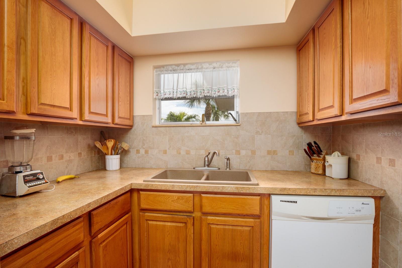 Kitchen (8'x7') & window faces south.
