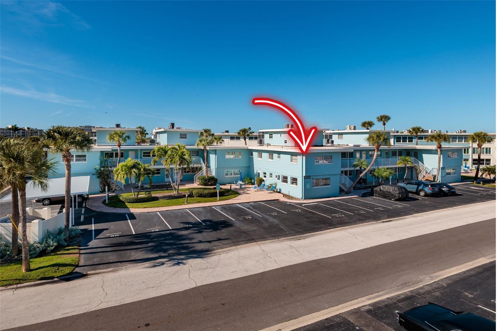 2nd floor corner unit.