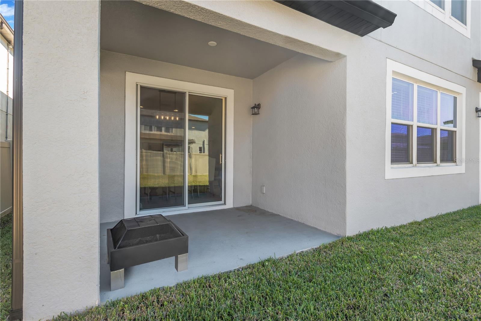 Covered Patio in Backyard