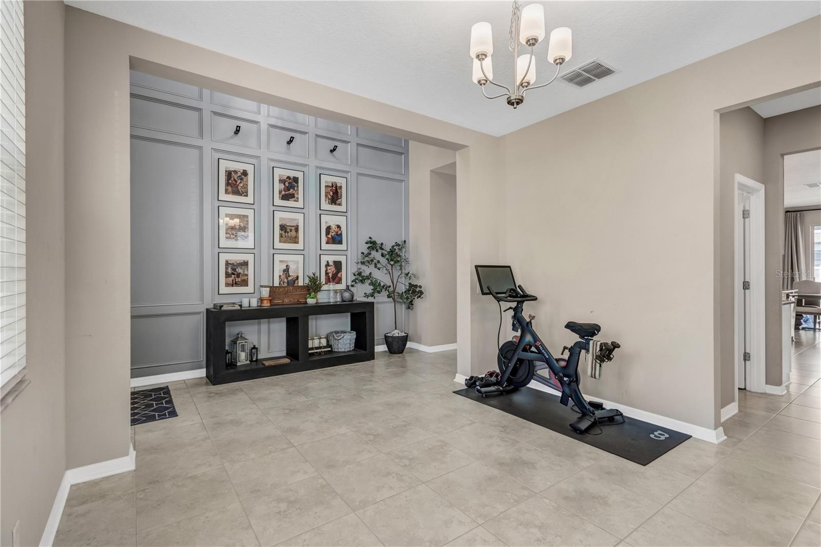 Fantastic Feature Wall Upon Entry!