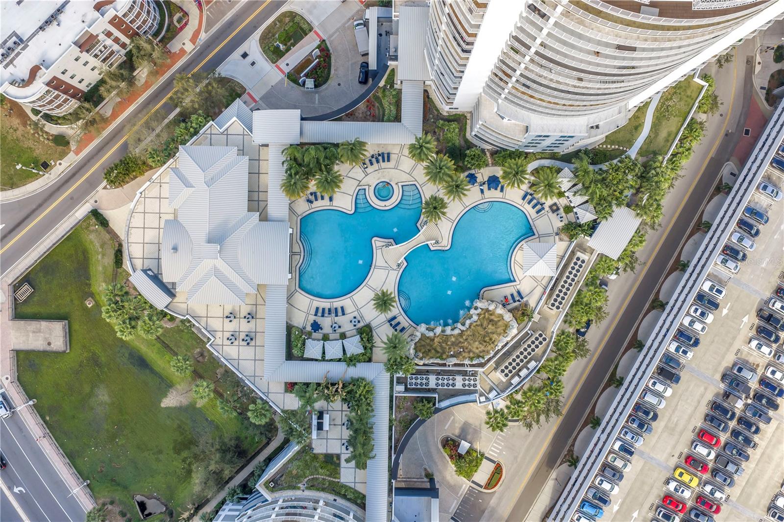 Two Full Size Pools and Hot Tubs