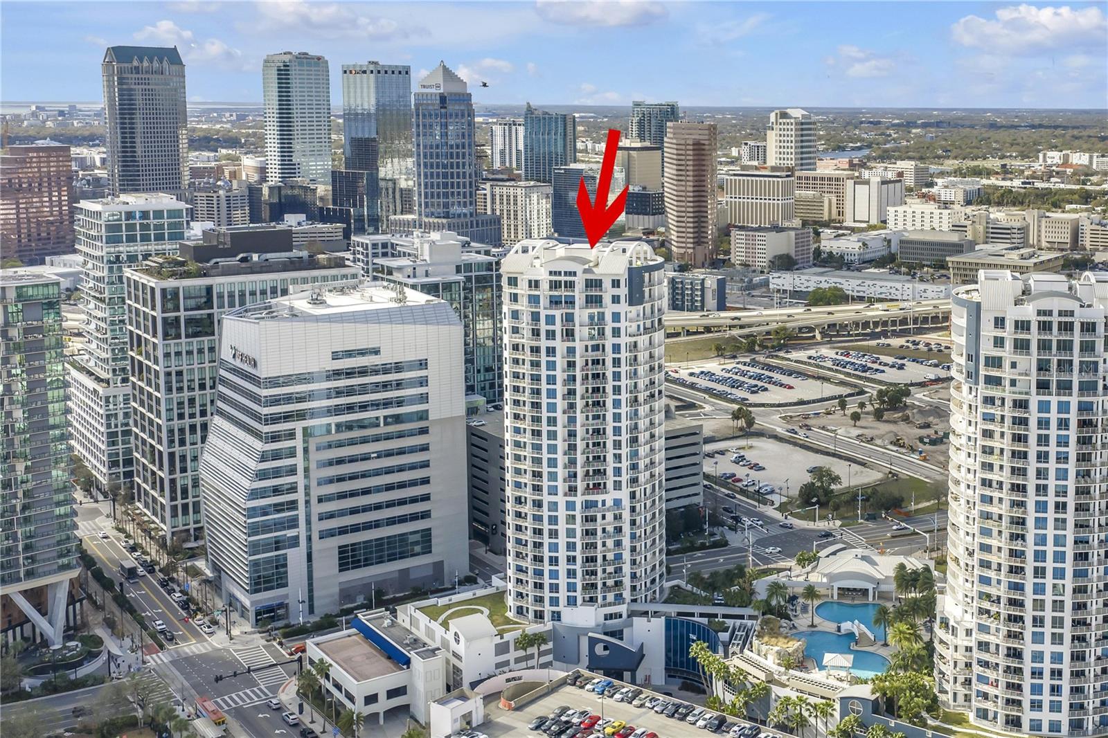 Heart of the Action with the Tampa Bay Lightning just steps away.