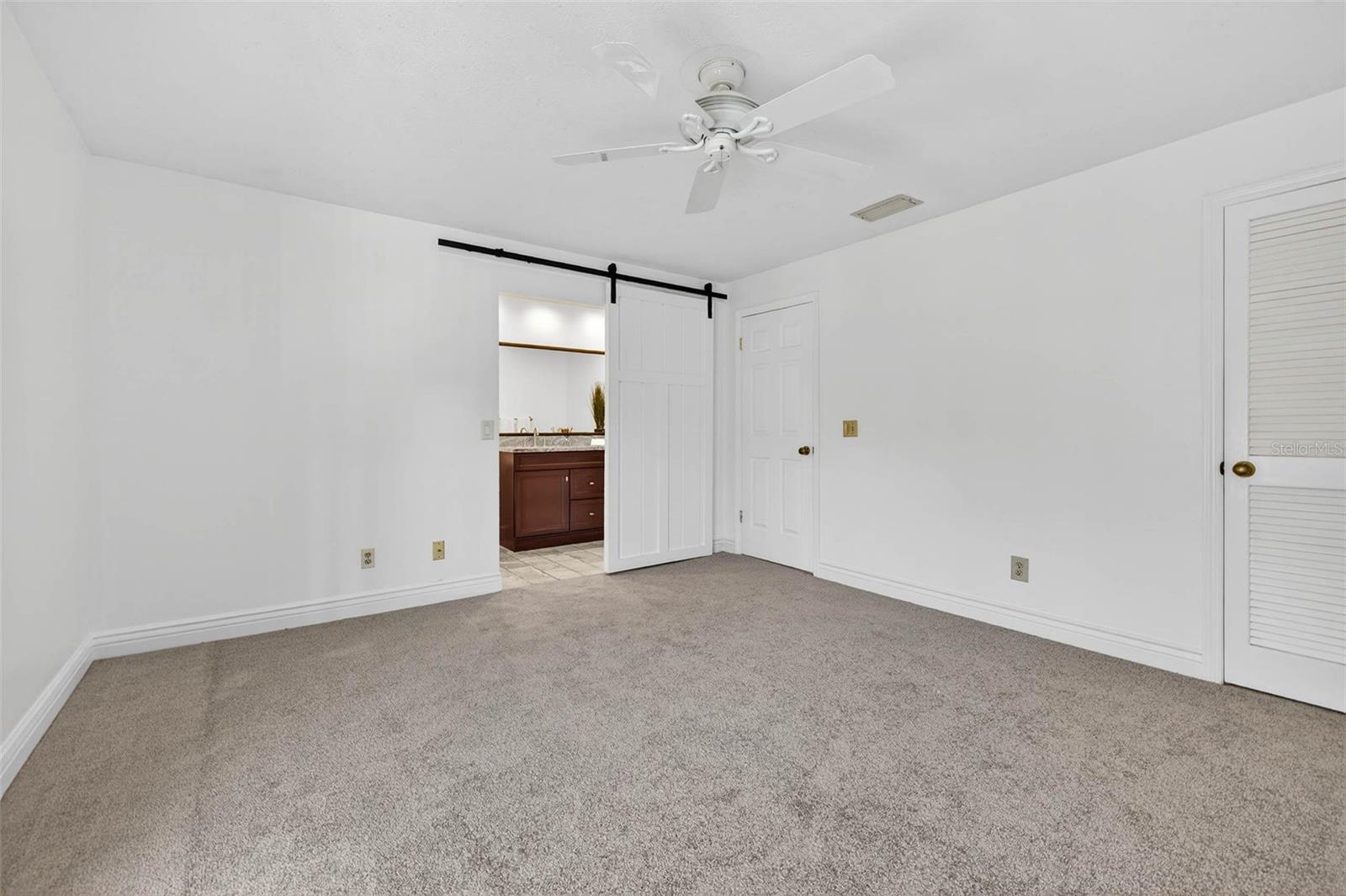 master BR looking toward master bath