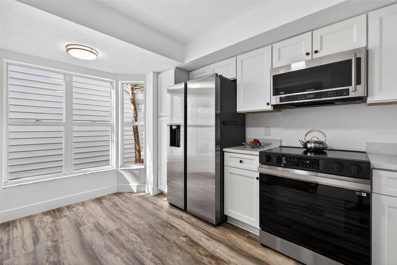 stainless steel appliances