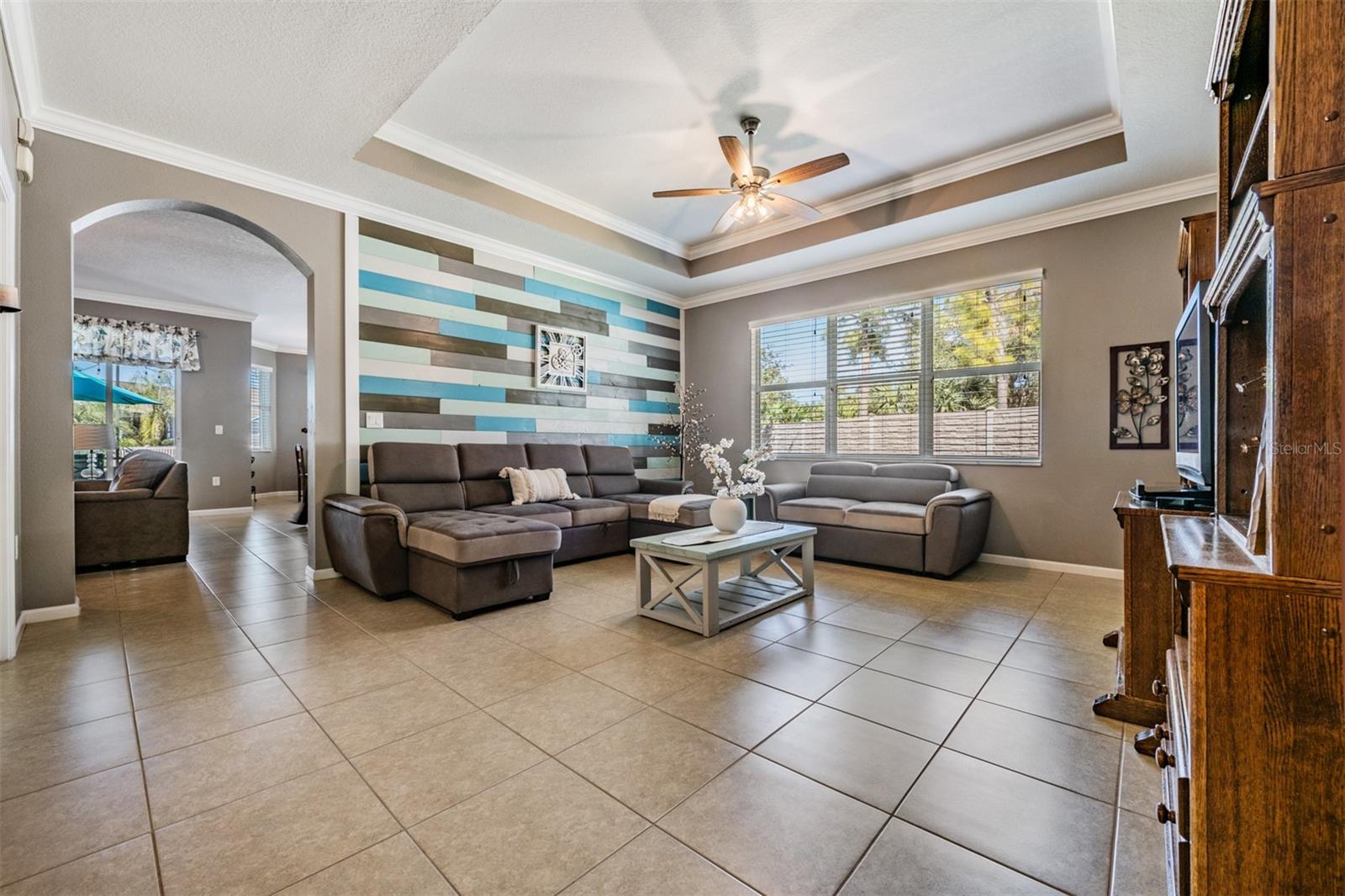 Formal Living room view from Formal Dining Room