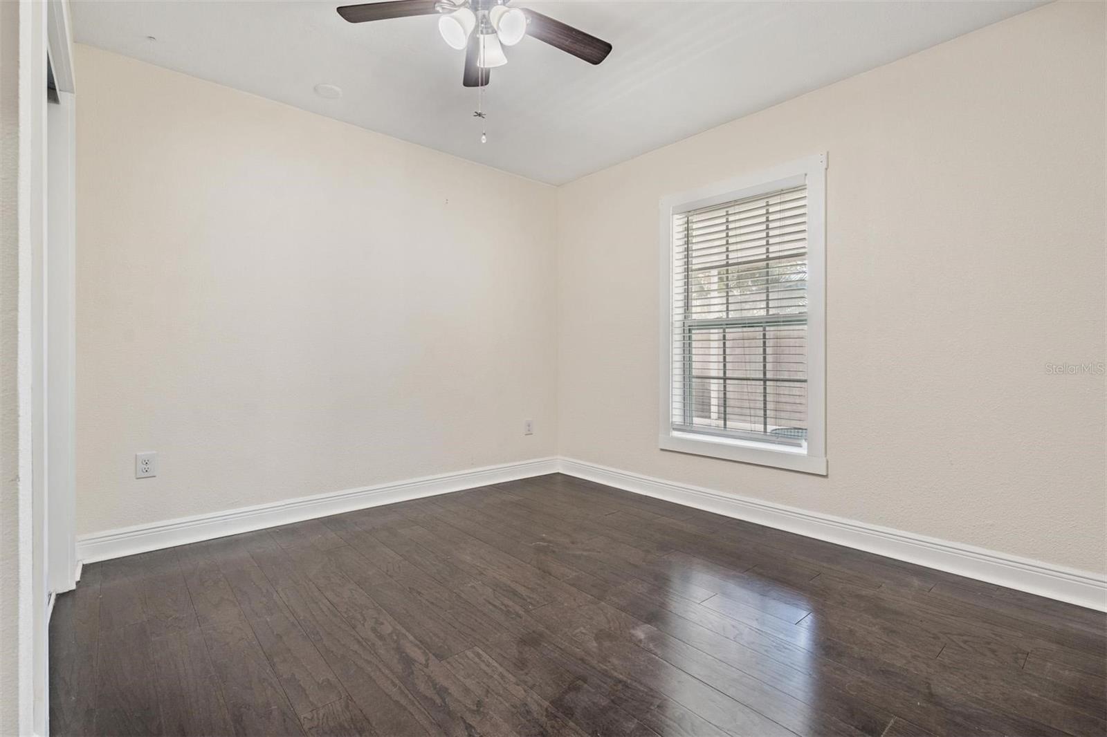 Bedroom off the master suite, could be nursery, gym, office, flex space