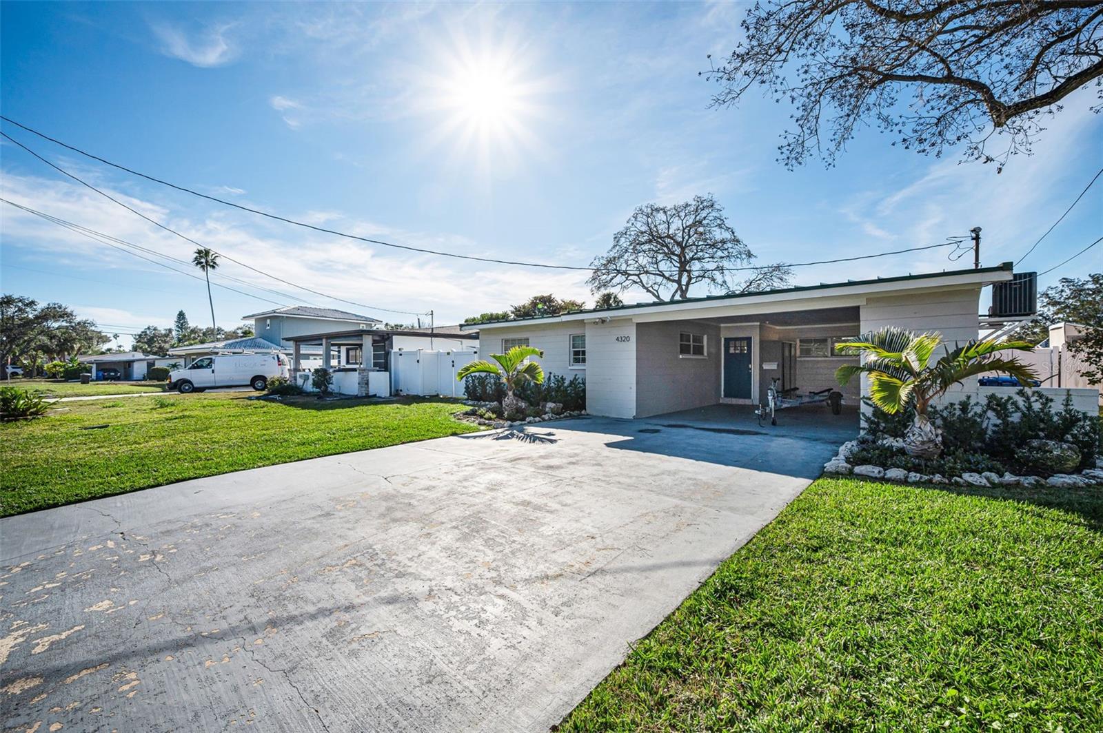 Front exterior with driveway