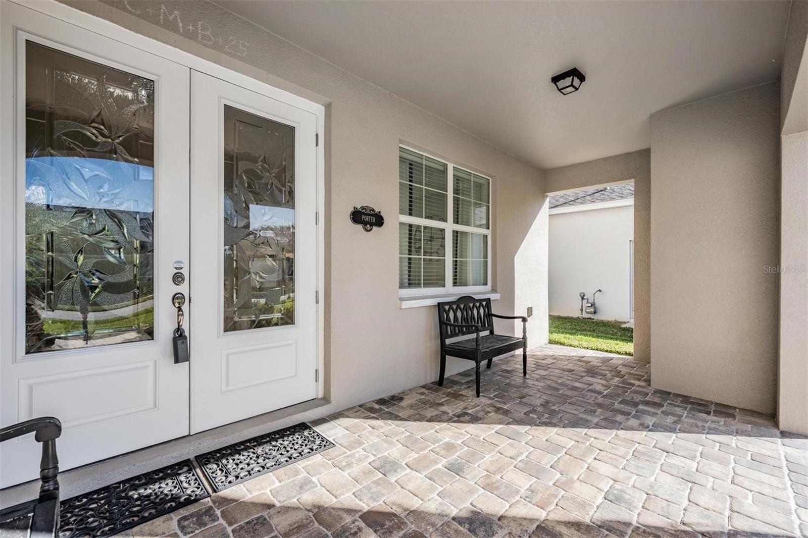 Large covered front porch