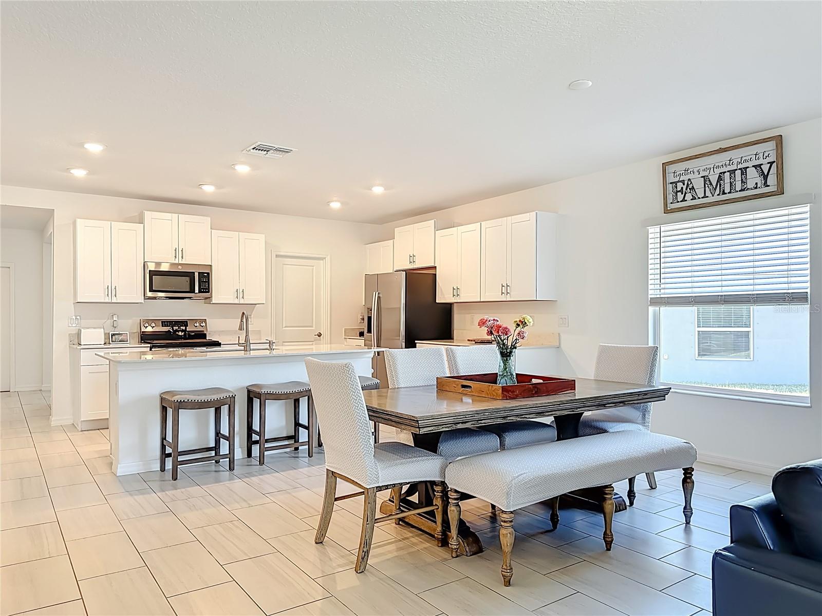 Kitchen/Dining Room/Living Room  combo