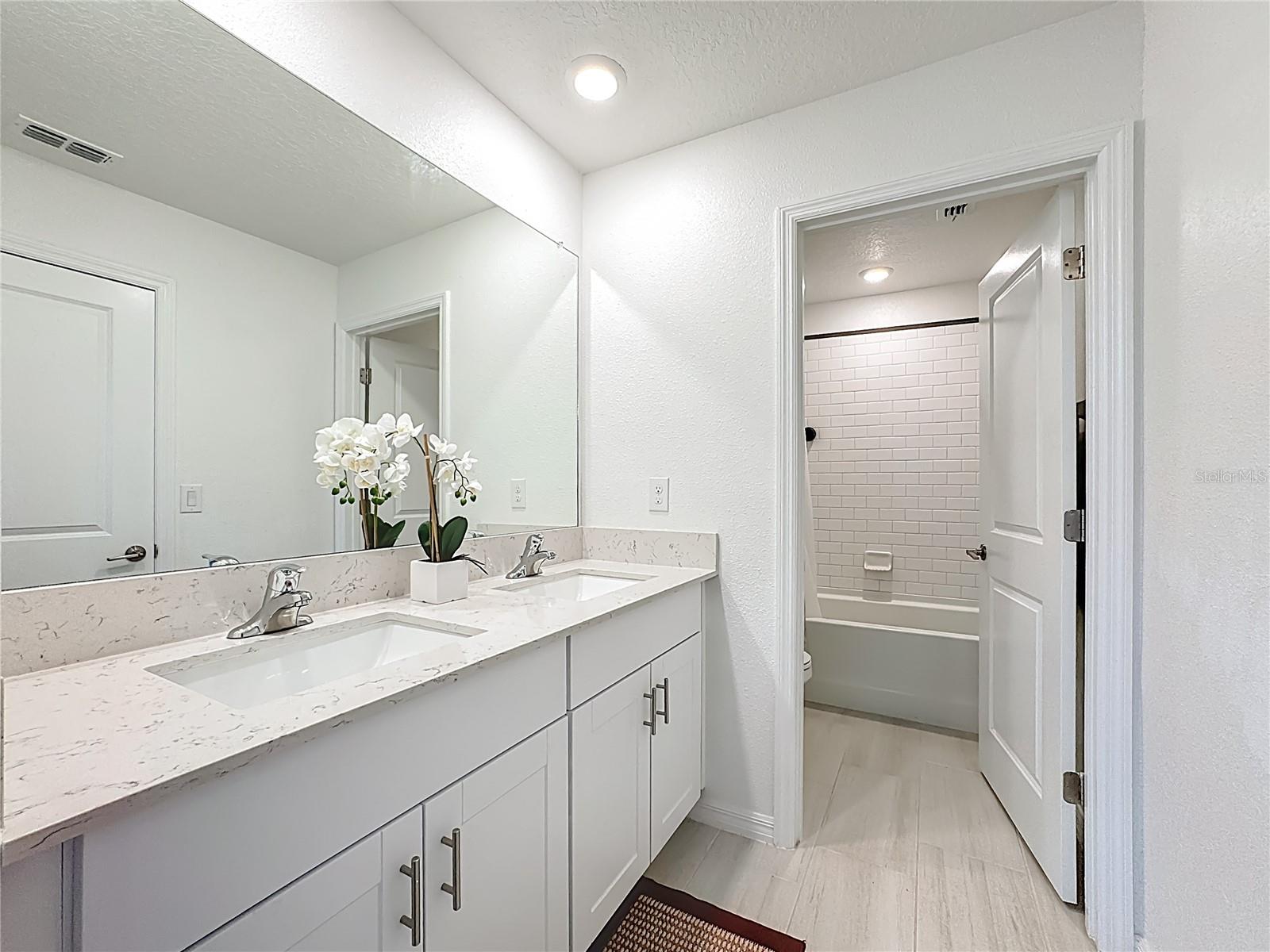 Jack-and-Jill bathroom