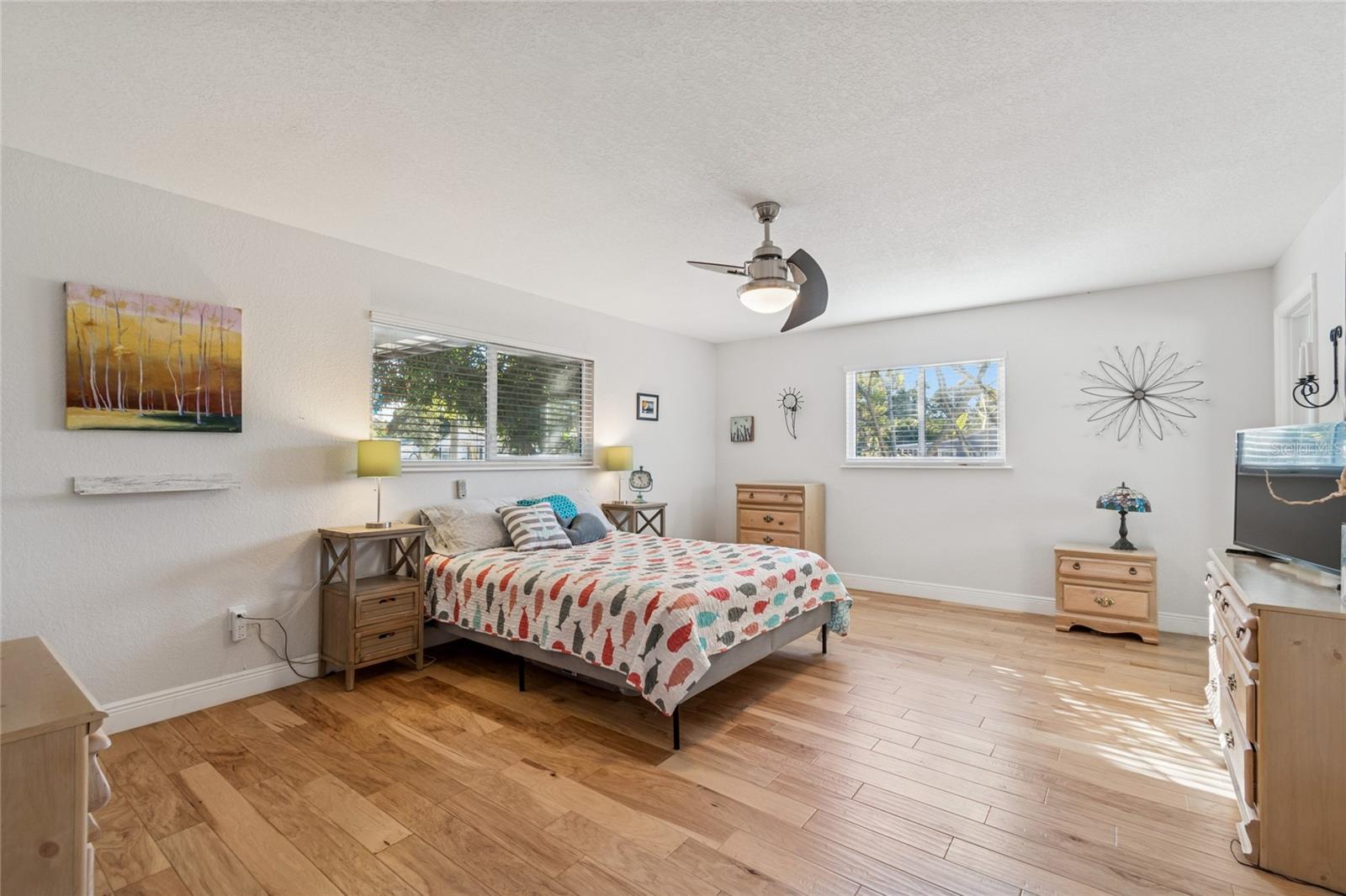 Oversized master bedroom