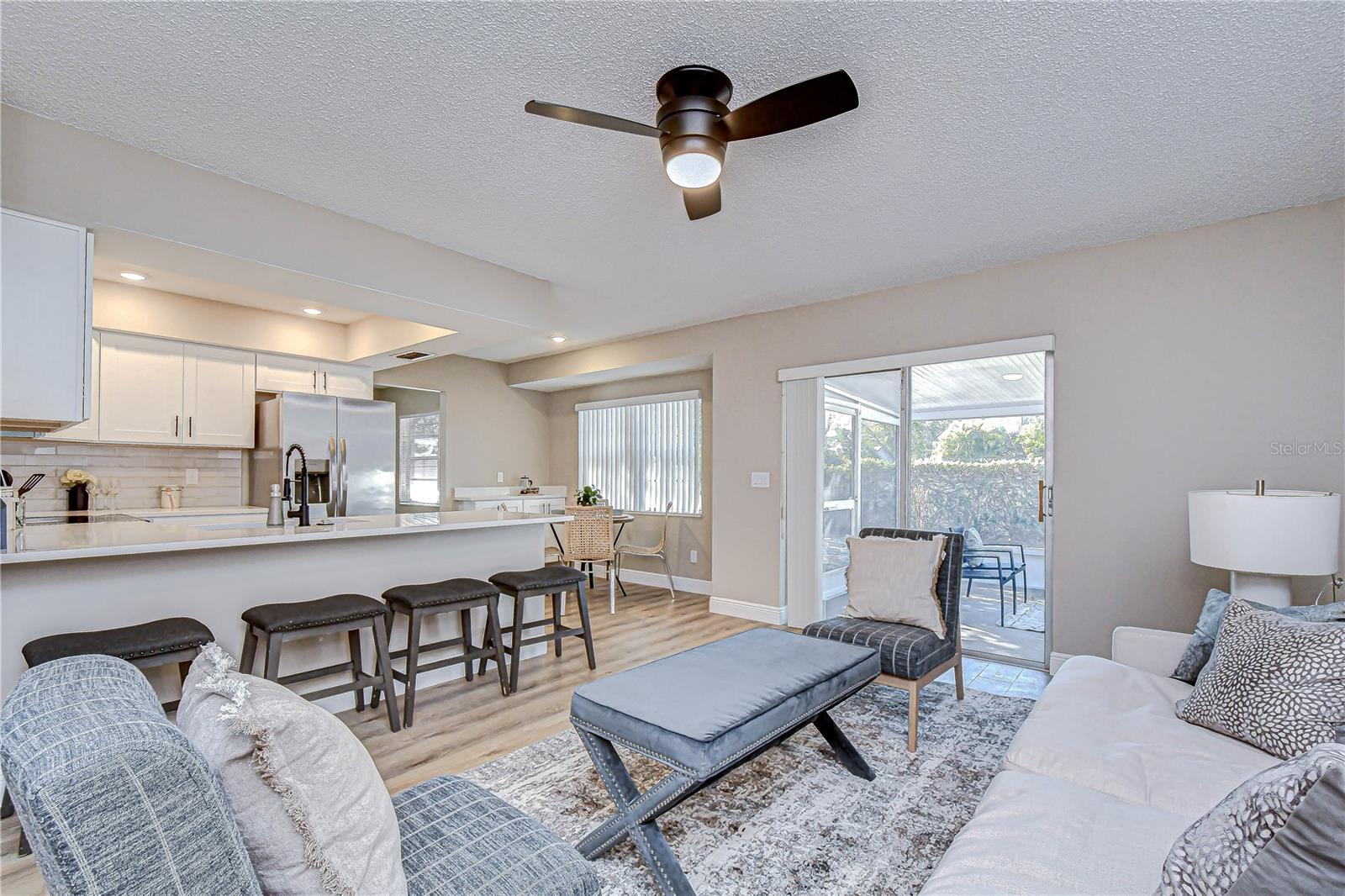 Family Room to Kitchen