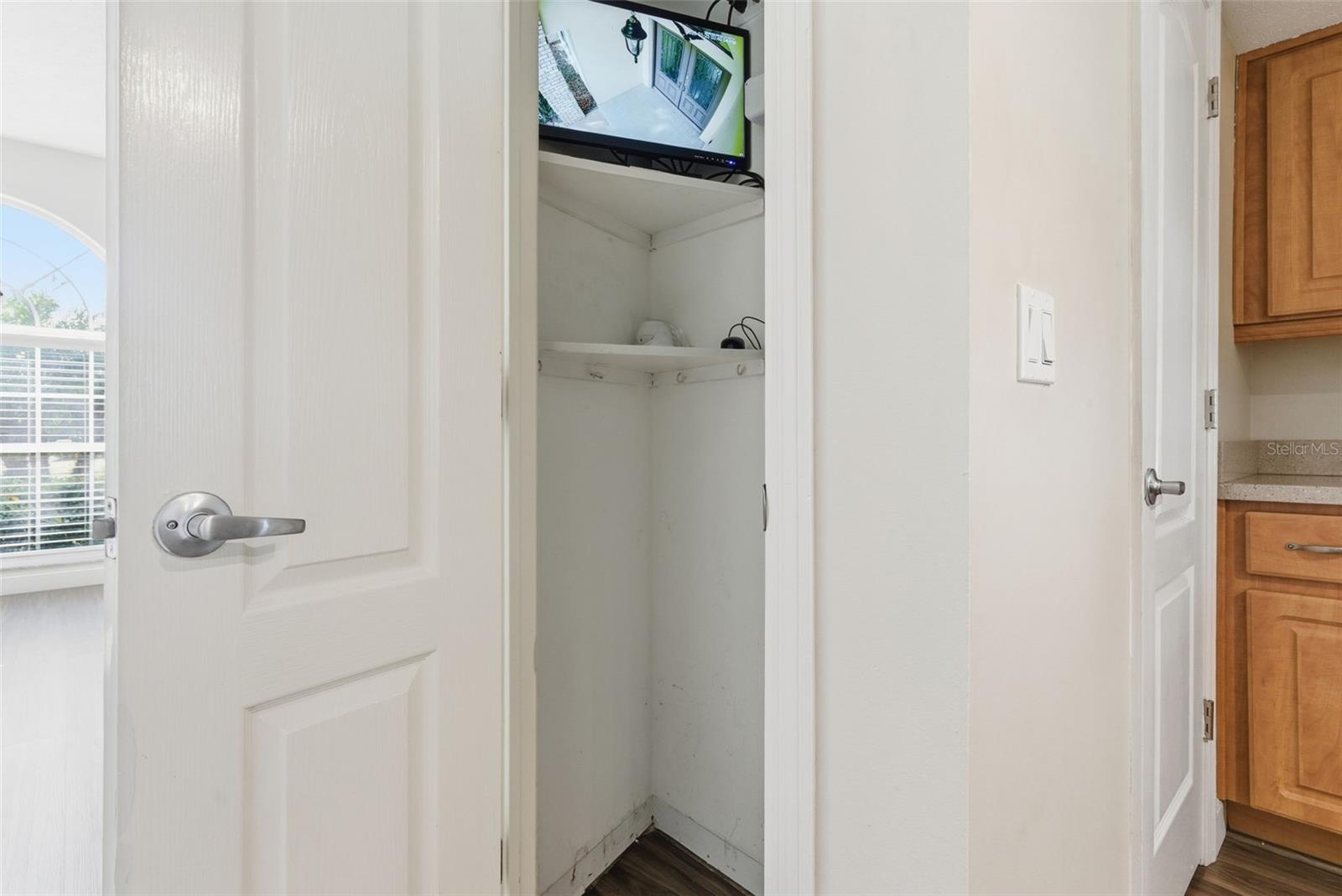 Home security closet