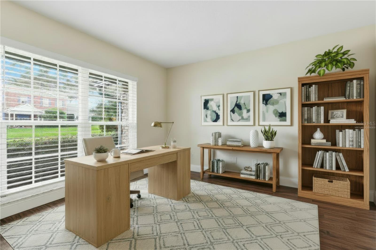 Virtually Staged Office