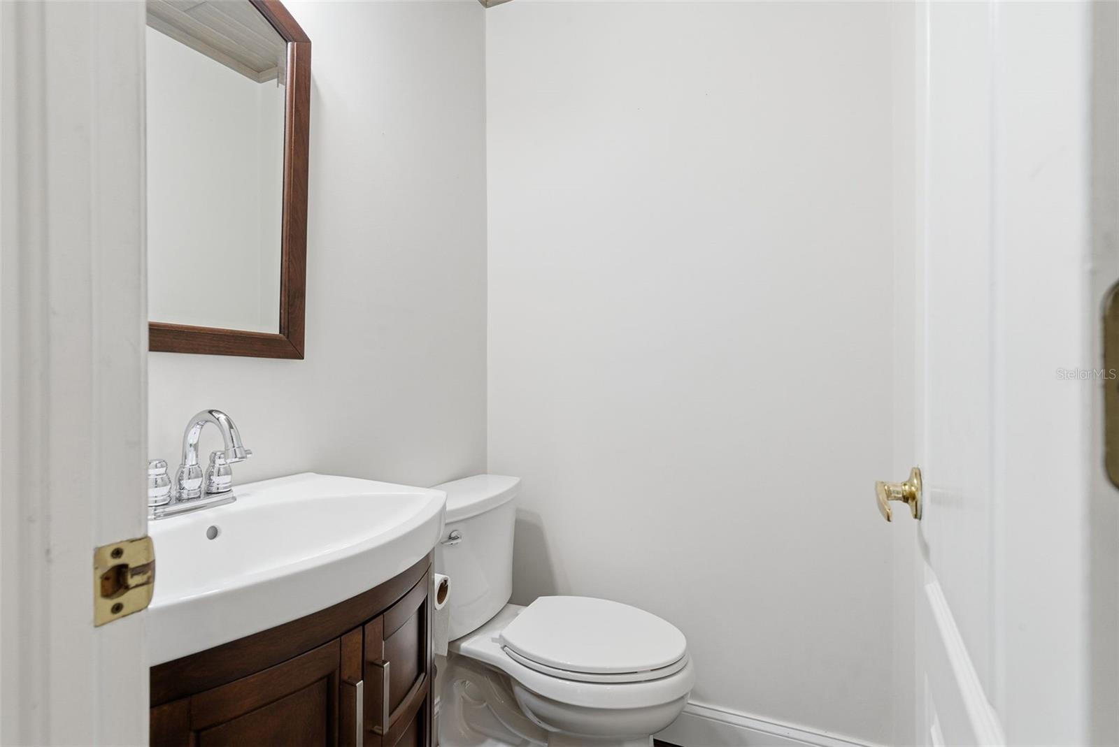 Half Bath off Game Room