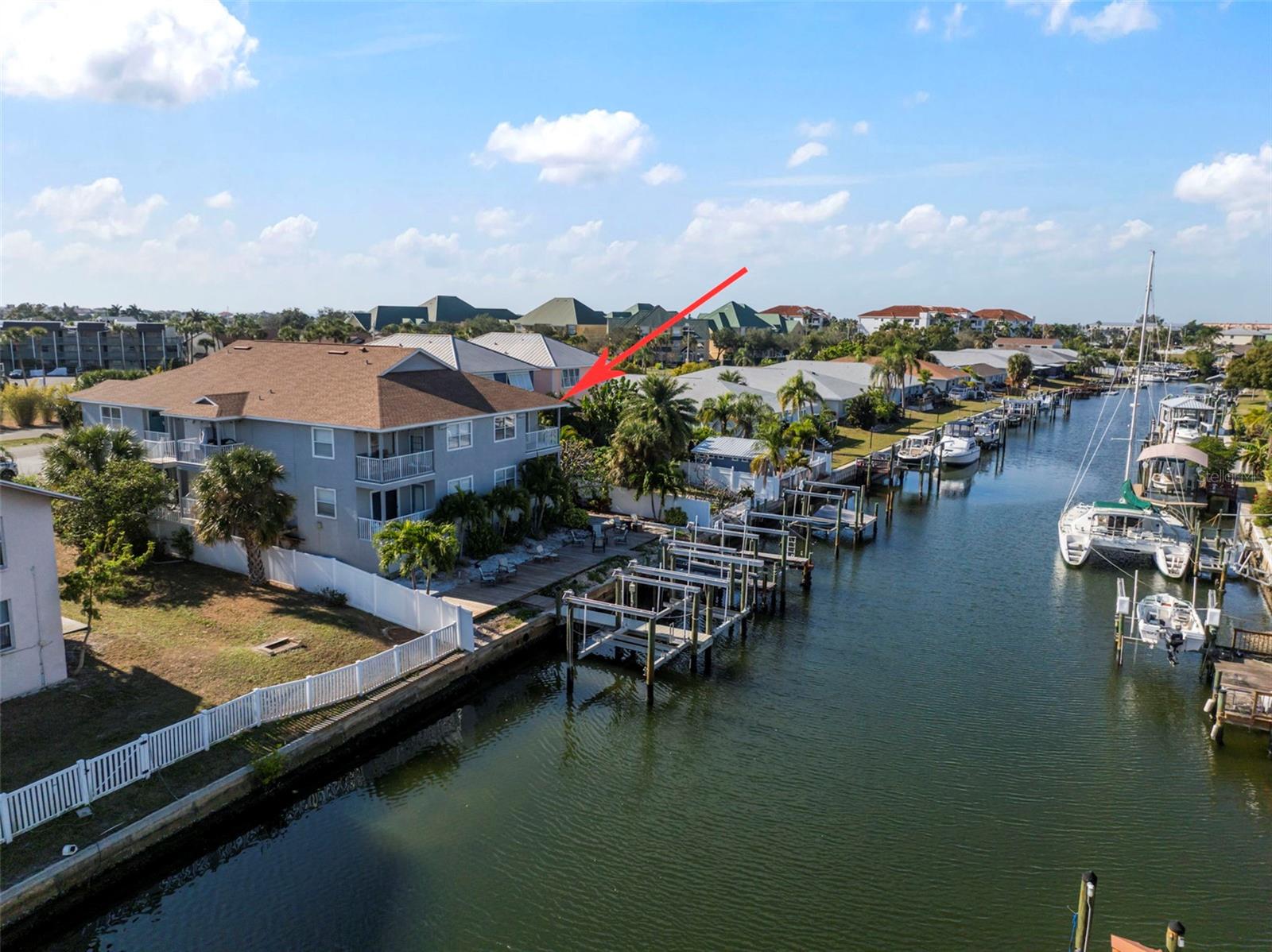 Wide deep water Canal