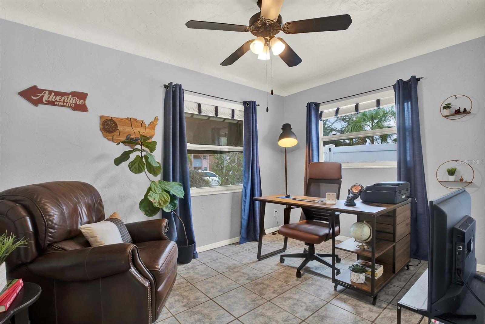 Another Bedroom Used as Office Space