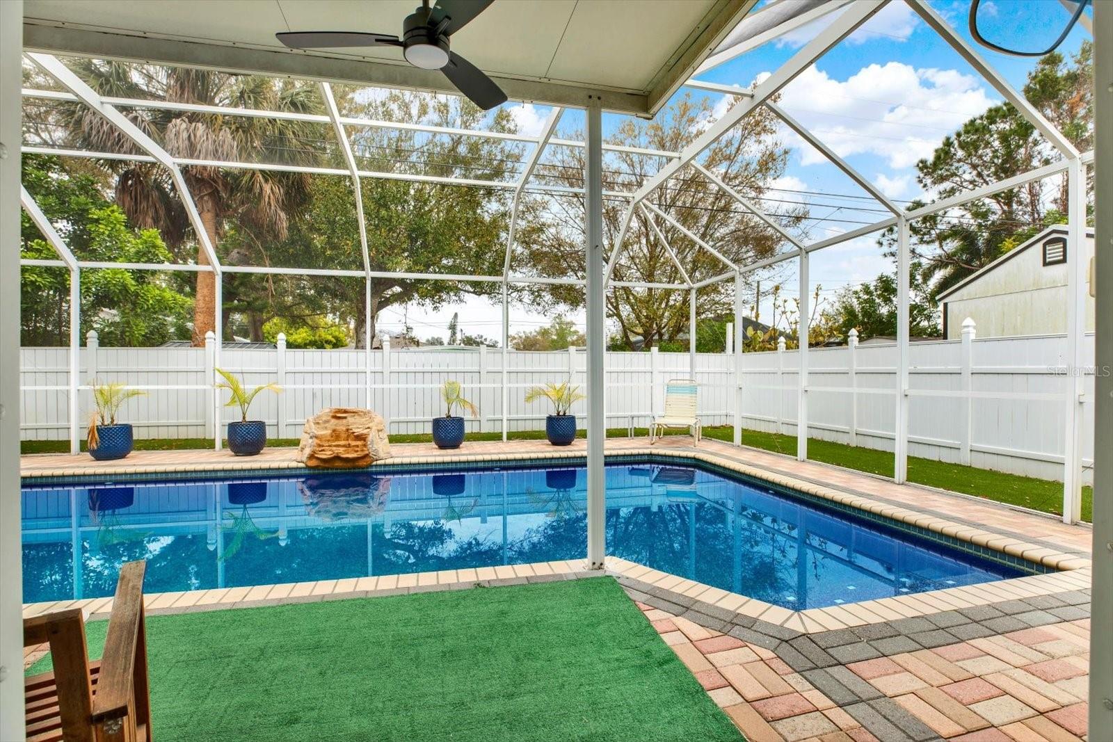 Newer UV-Protective Screened Enclosure