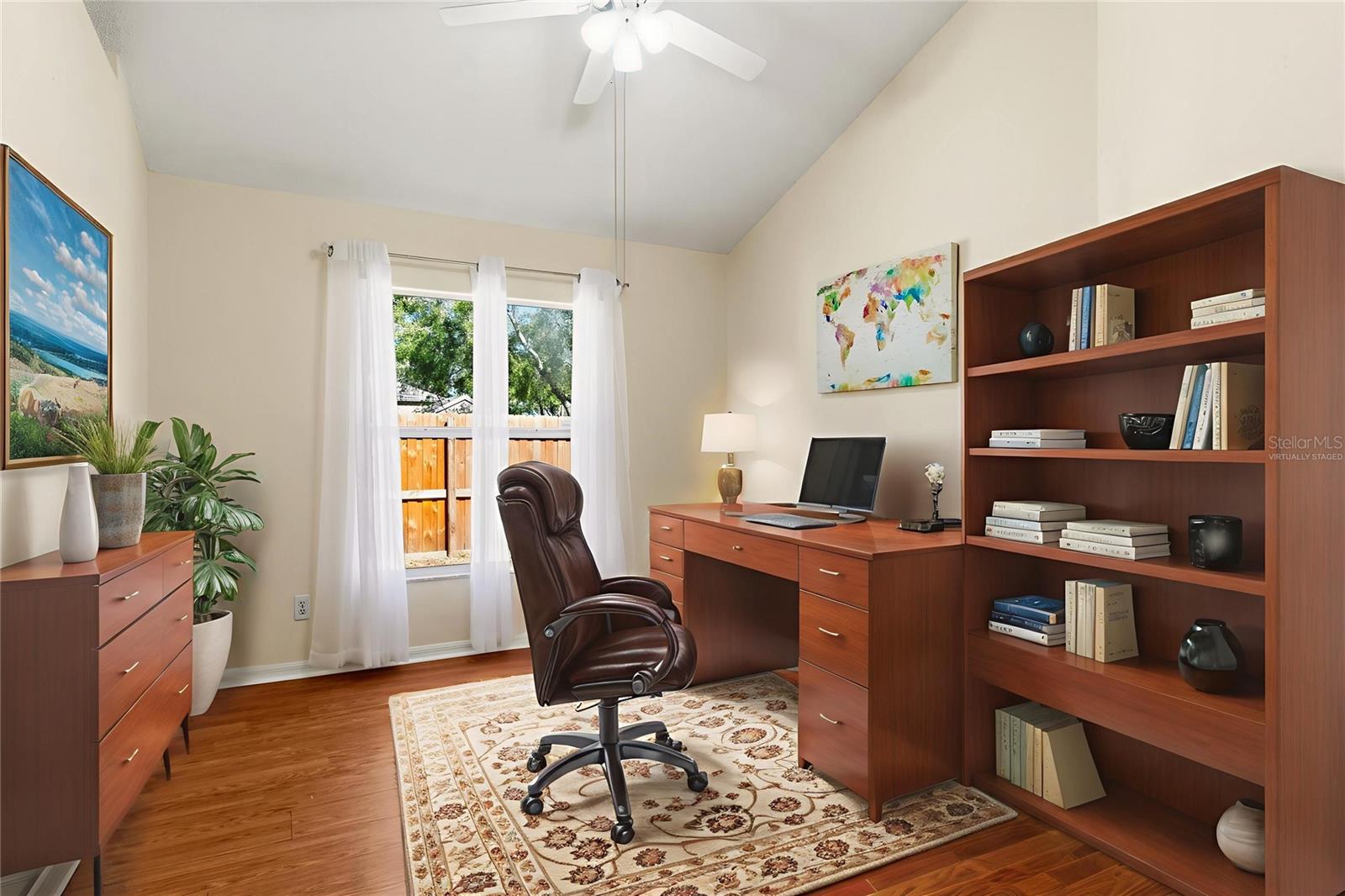 Virtually Staged office