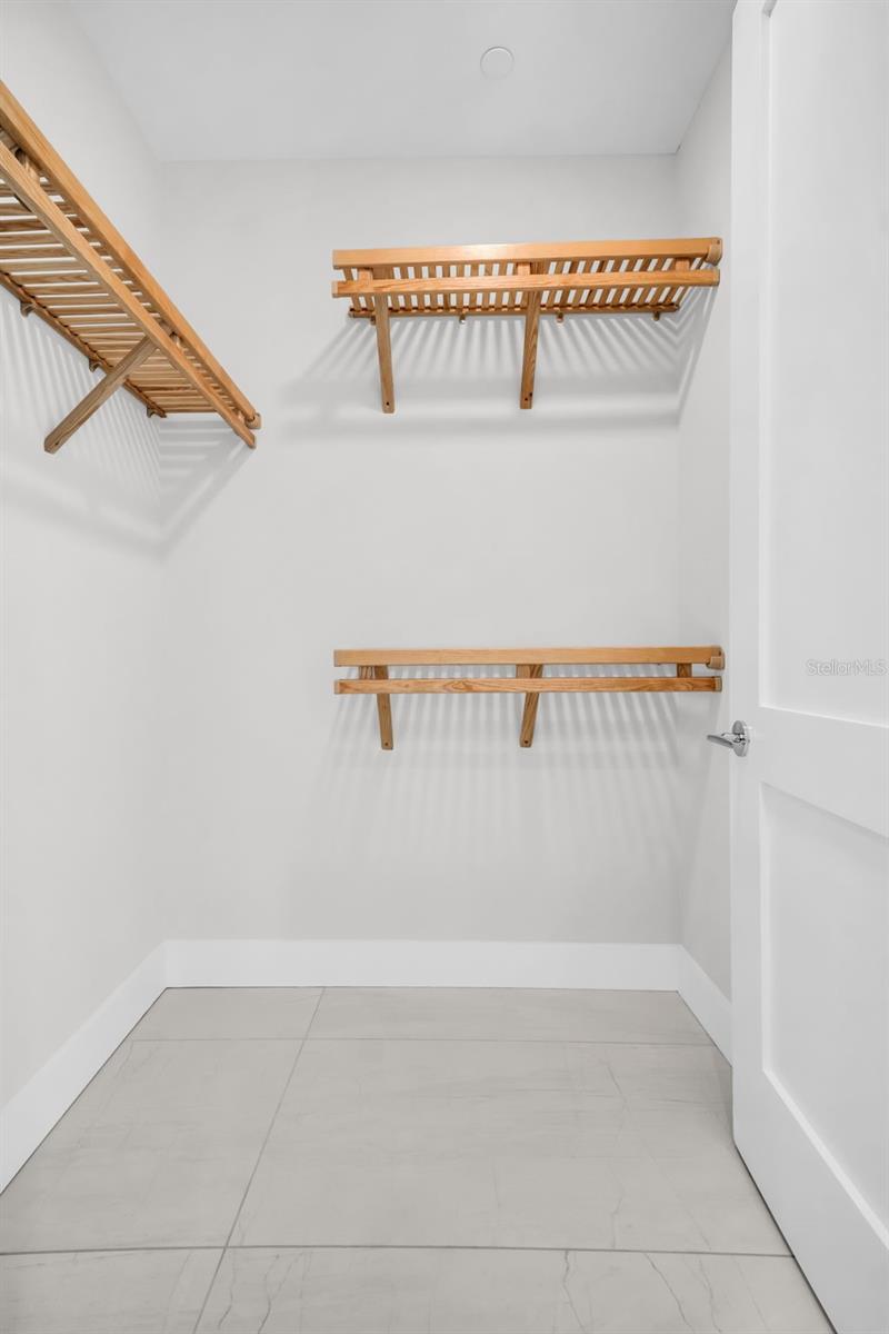 Primary Walk-in Closet