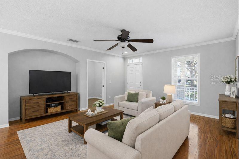 Living Room - Virtually Staged