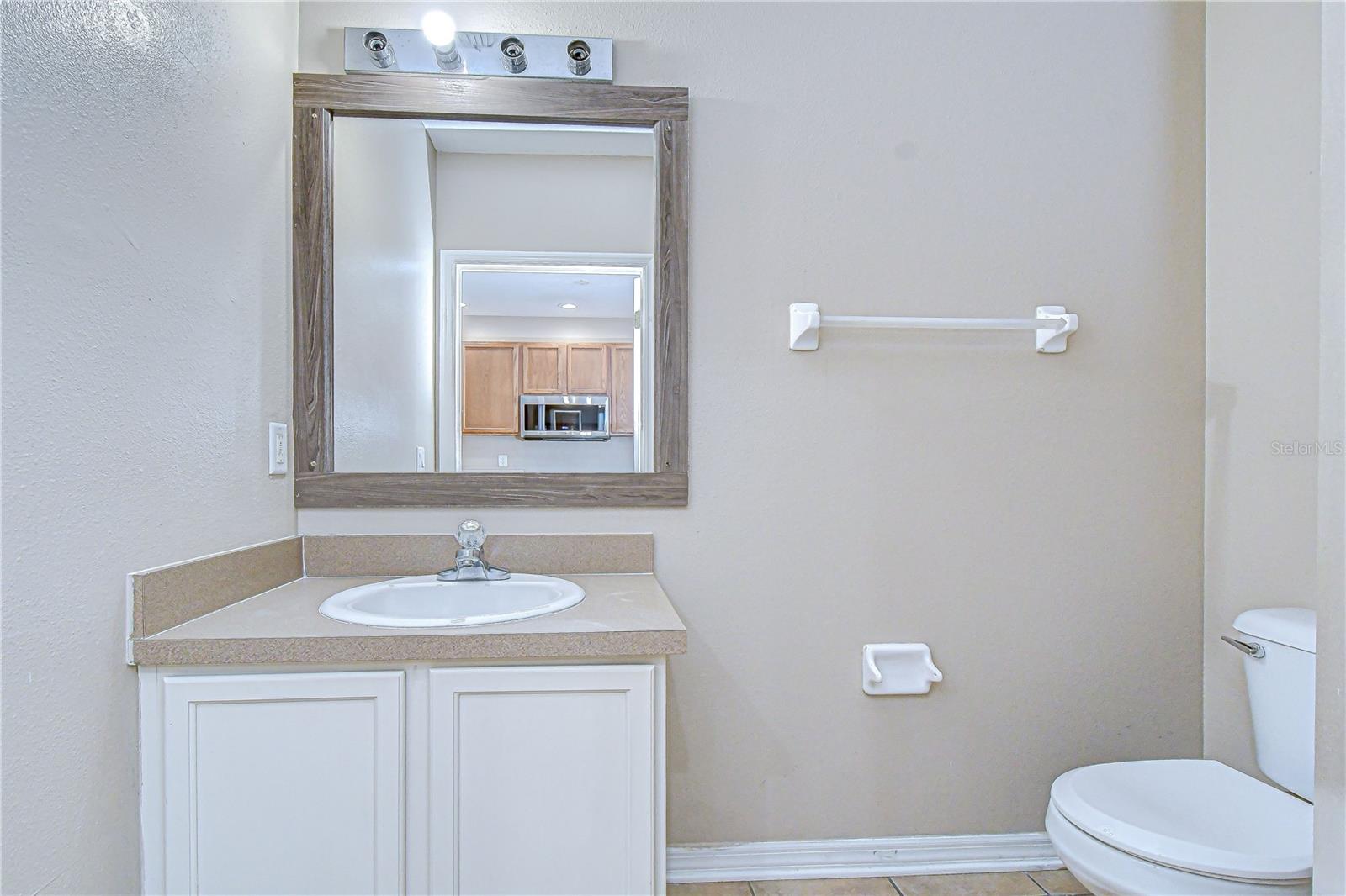 Half bath downstairs