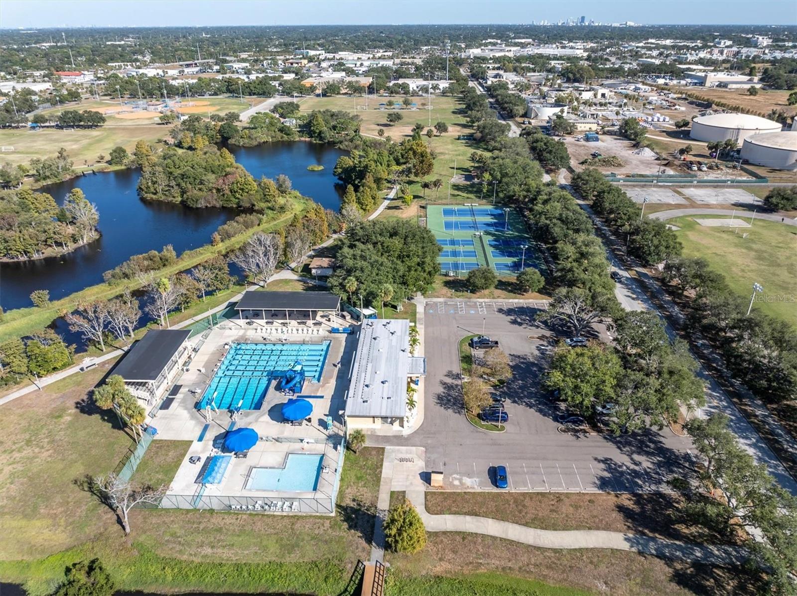 Walter Fuller Park just across the street from Eagles Nest