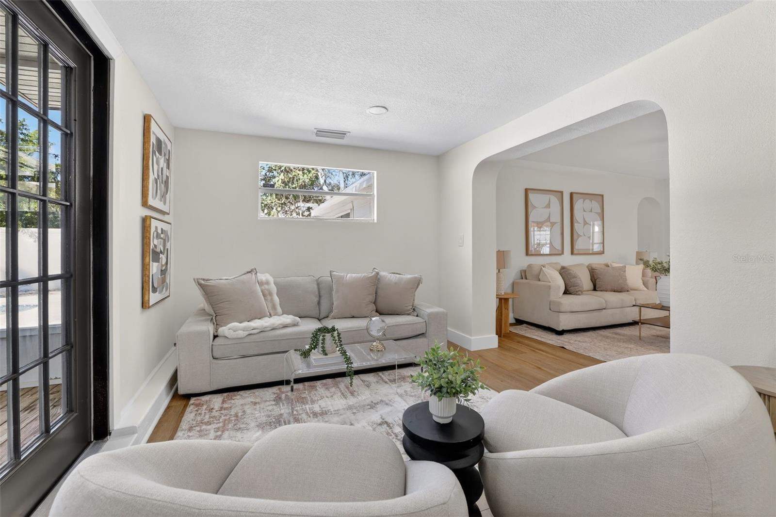 Bonus Space/Den with Patio French Door Entrance