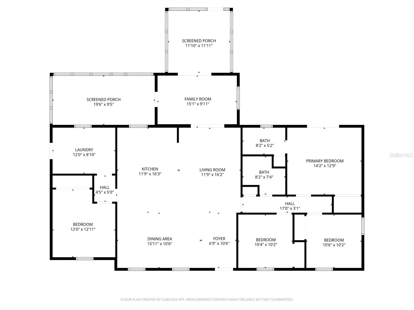 Floor Plan - measurements not guaranteed