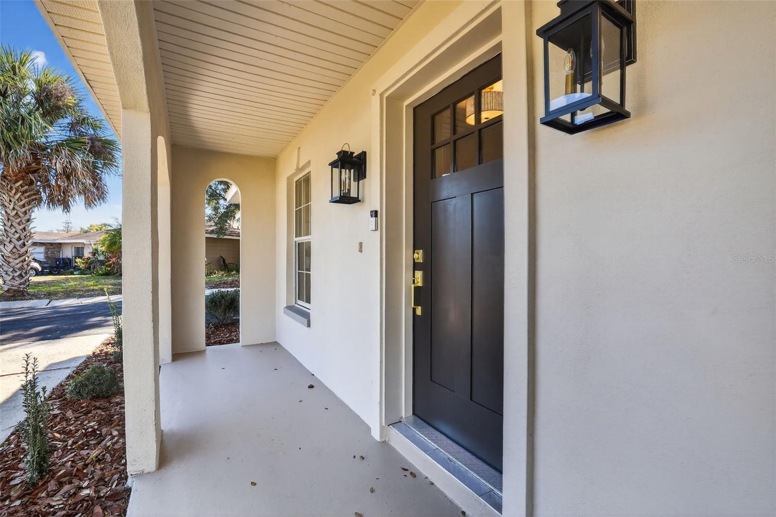 Spacious Covered Front Porch
