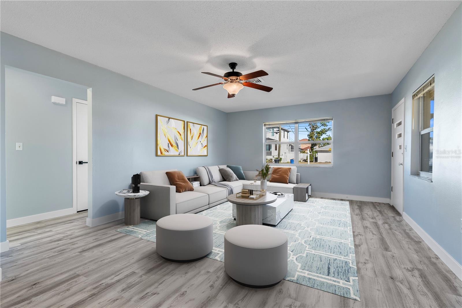 Virtually Staged - Living Room