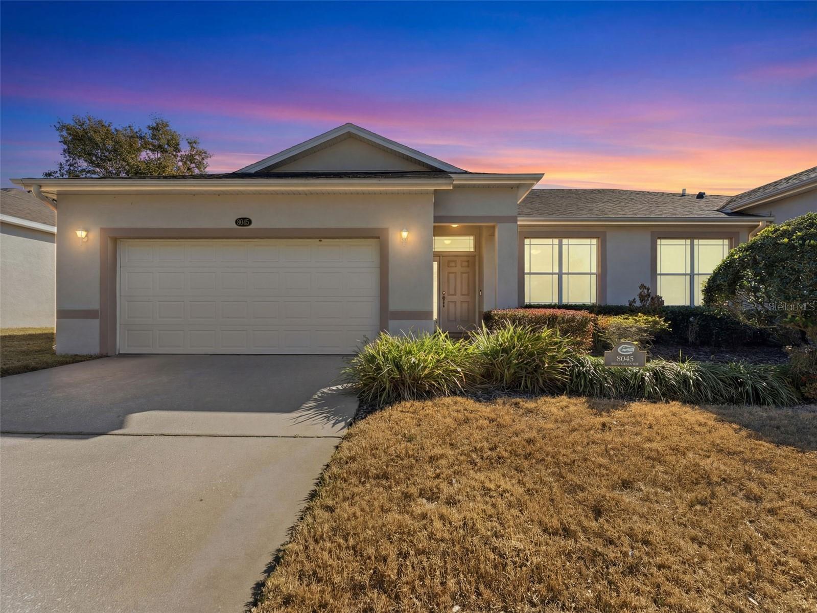 Maintenance free exterior; attached 2-car garage