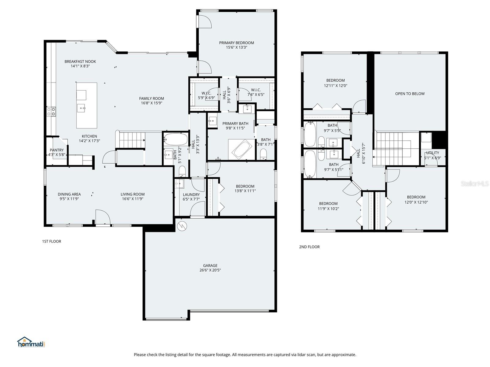 Floor Plan main level and level 2