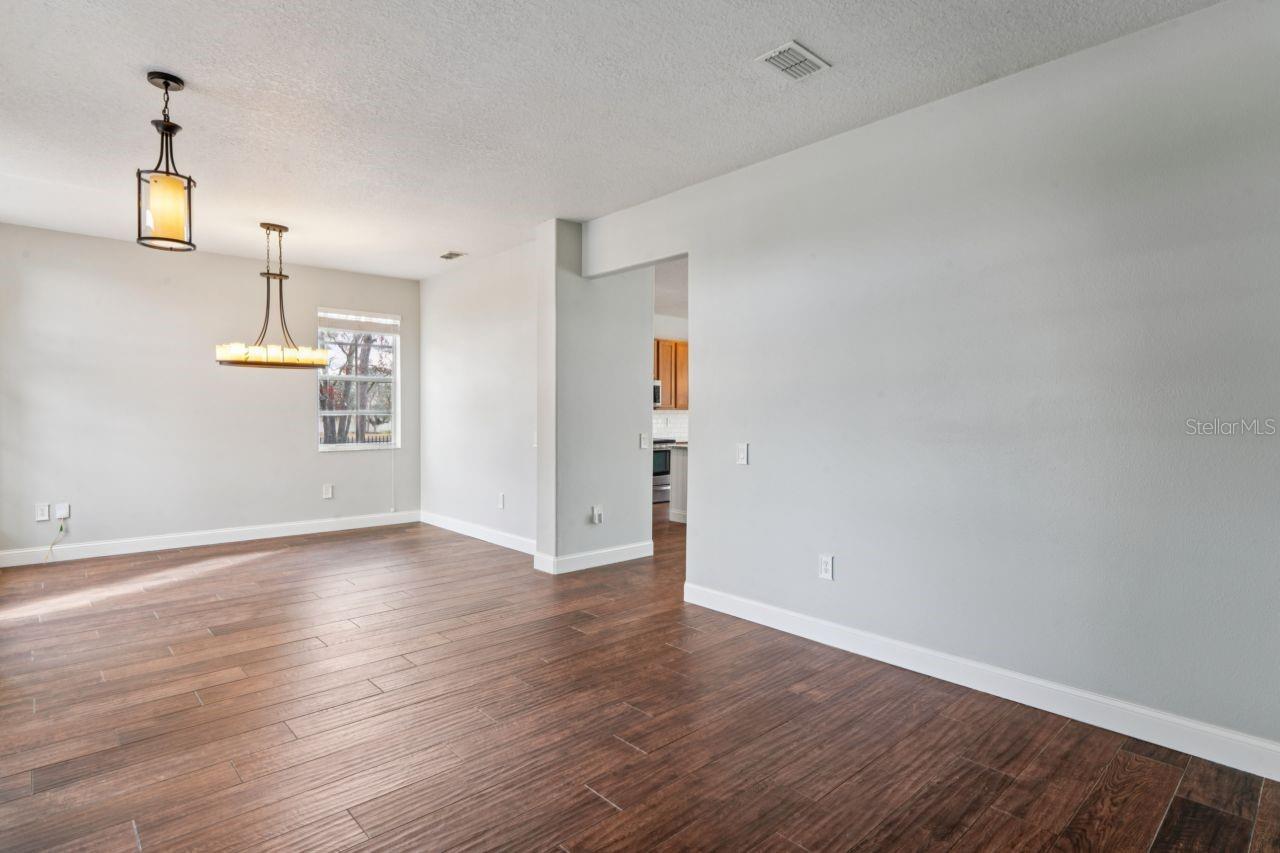Living Room/Dining Room flow