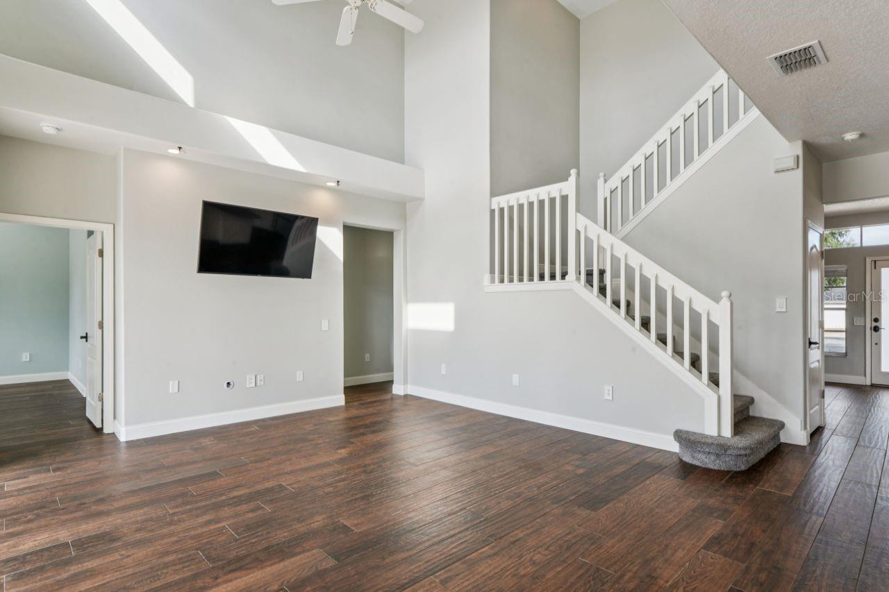 Family room TV Stays with home