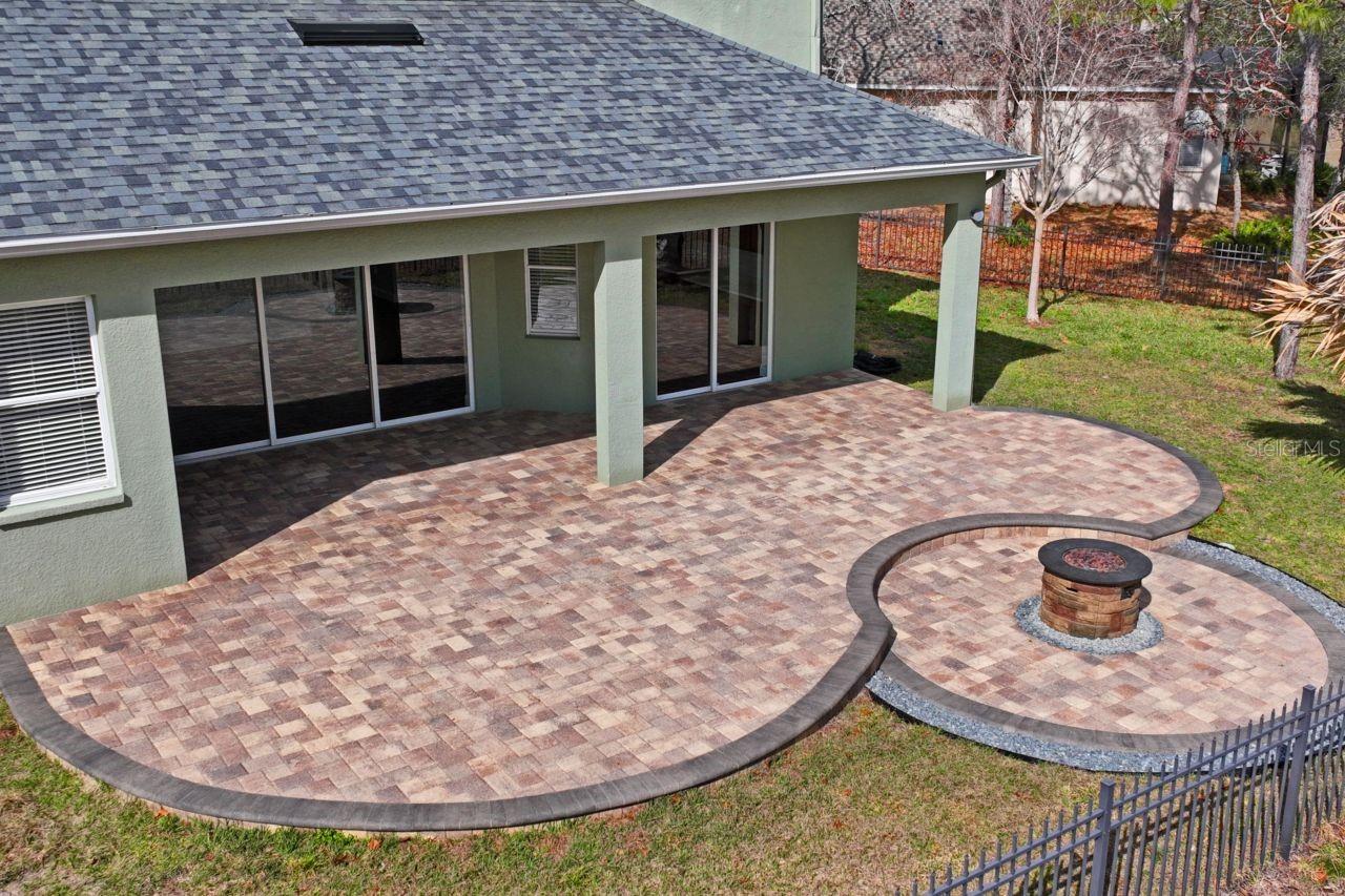 backyard patio rear exterior
