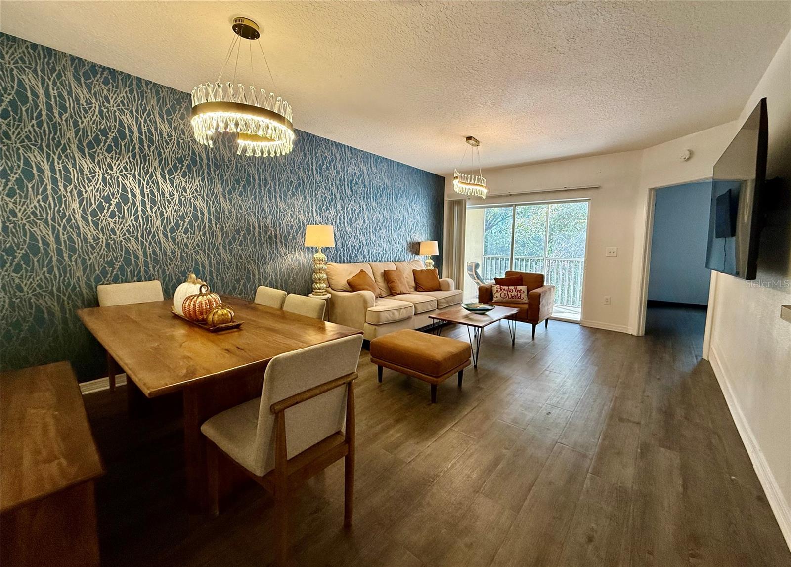 Living Room and Dining Room Combo