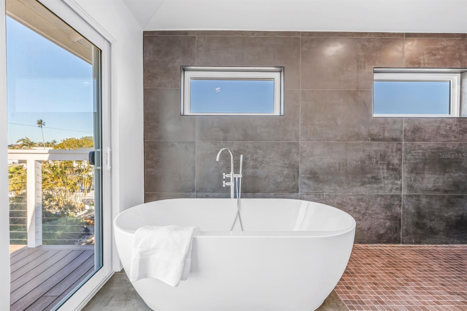 The Primary Bath is a True European Spa-Inspired Owner's Retreat