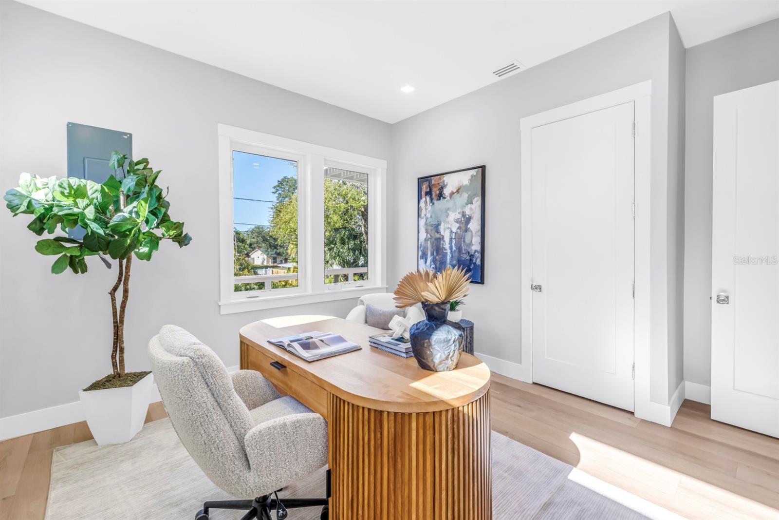 Main Level Office or Fifth Bedroom